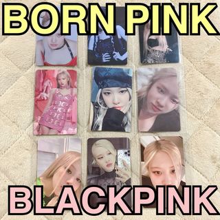 BLACK PINK BORN PINK PINK VENOM コンプ ロゼ(アイドルグッズ)