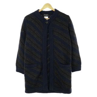 シャネル(CHANEL)のシャネル ロングニットジャケット 衣料品 アウター(その他)