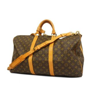 ルイヴィトン(LOUIS VUITTON)の【4hc3332】ルイヴィトン ボストンバッグ/モノグラム/キーポルバンドリエール50/M41416/ブラウン【中古】メンズ/レディース/ユニセックス(ボストンバッグ)