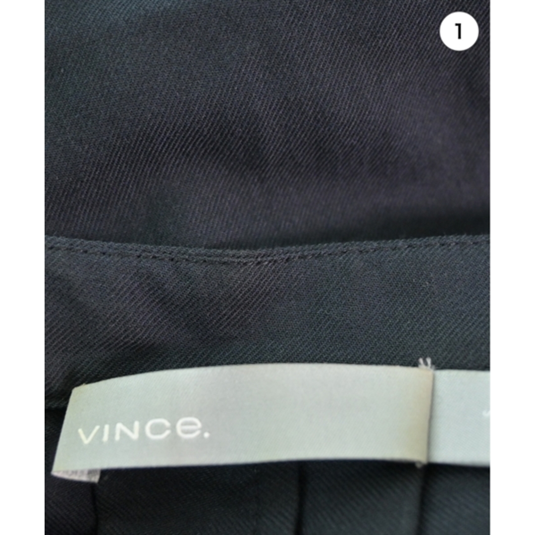 Vince(ビンス)のVince ヴィンス ワンピース S 紺 【古着】【中古】 レディースのワンピース(ひざ丈ワンピース)の商品写真