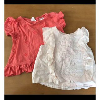 ギャップキッズ(GAP Kids)のGap Zara 女の子 トップス セット サイズ　74(Ｔシャツ)