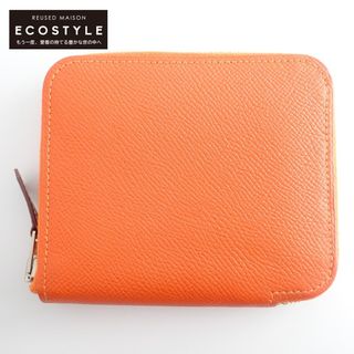 エルメス(Hermes)のエルメス 【美品】アザップ X刻印 エプソン シルクイン コンパクトウォレット(財布)