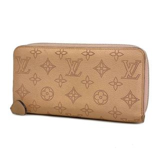 ルイヴィトン(LOUIS VUITTON)の【4hc3380】ルイヴィトン 長財布/マヒナ/ジッピーウォレット/M61868/マグノリア【中古】レディース(財布)