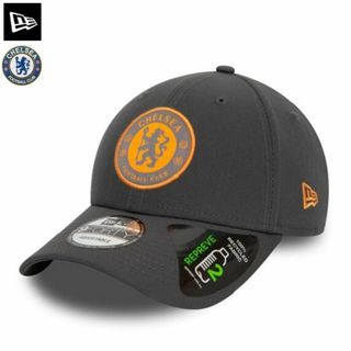 ニューエラー(NEW ERA)の★送料無料★UK直輸入★ニューエラ★チェルシー 9FORTY キャップ★濃灰x橙(キャップ)