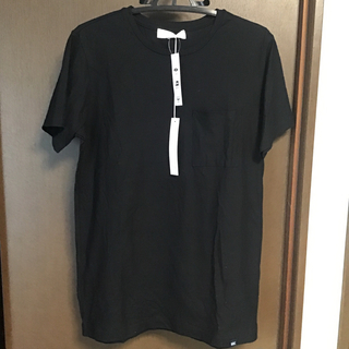 日本製コットンシャツ　黒(Tシャツ/カットソー(半袖/袖なし))