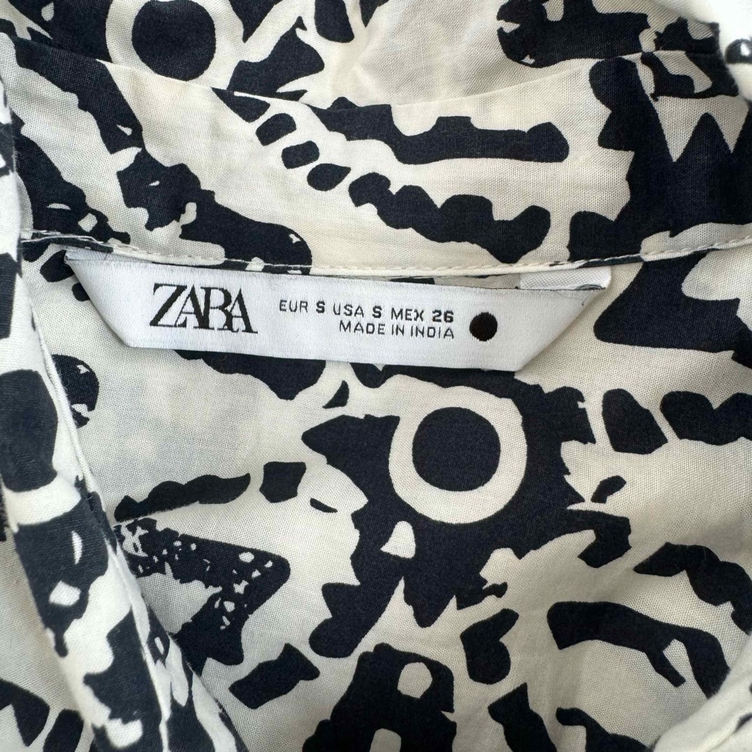 ZARA(ザラ)のZARA(ザラ)エスニック調シャツ S レディースのトップス(シャツ/ブラウス(長袖/七分))の商品写真