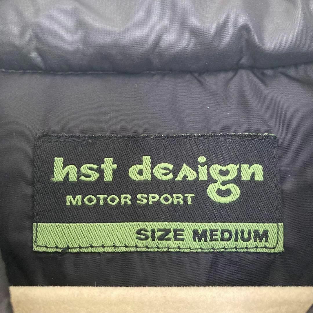 【hst design MOTOR SPORT】　ダウンジャケット　メンズ　M メンズのジャケット/アウター(ダウンジャケット)の商品写真