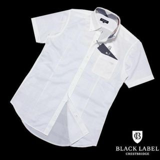 ブラックレーベルクレストブリッジ(BLACK LABEL CRESTBRIDGE)のM ブラックレーベル クレストブリッジ シャドーチェック ジャージー 半袖シャツ(シャツ)