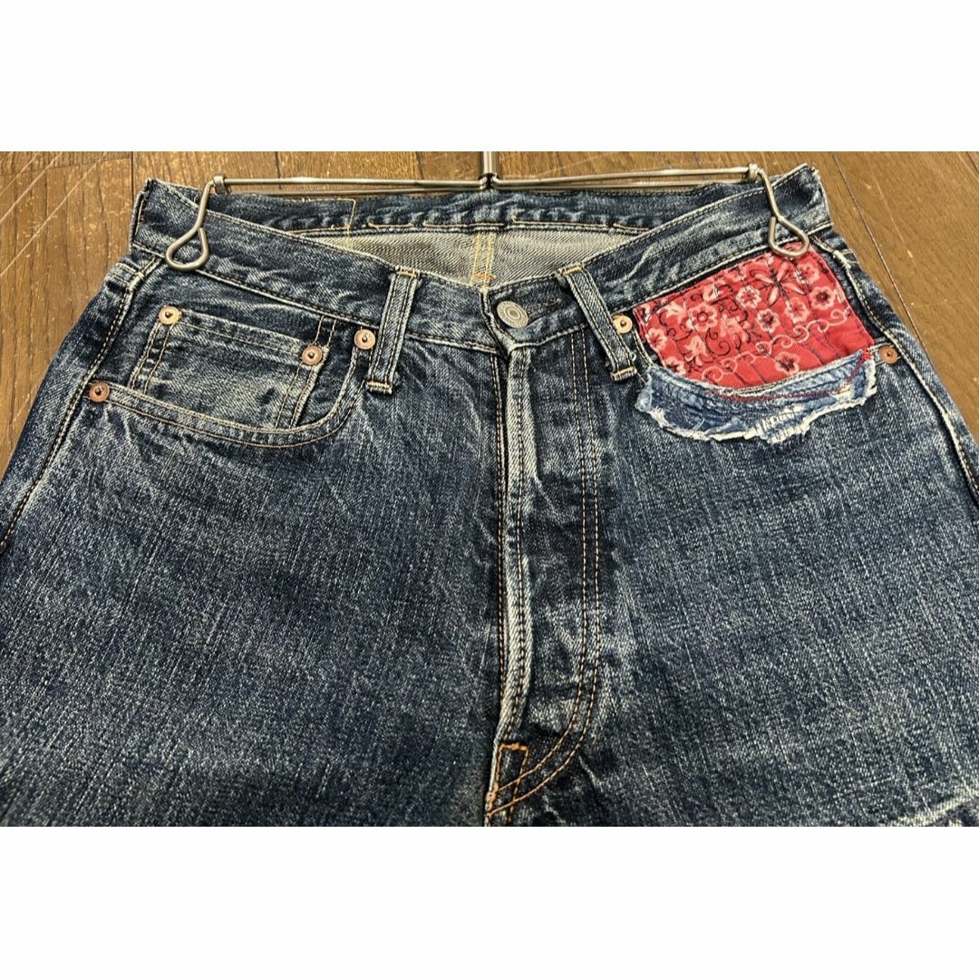 KAPITAL - *キャピタル KAPITAL リメイク 加工 デニムパンツ KAPITAL - *キャピタル KAPITAL リメイク 加工 デニムパンツ