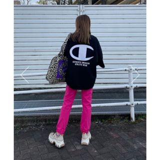 ロデオ★ Champion LOOSE S/S スウェットトップス