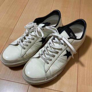 CONVERSE - CONVERSE  コンバース ワンスター ホワイト/ ブラック 27cm