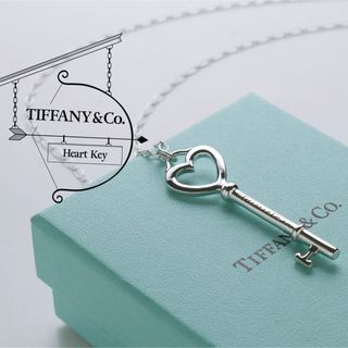 ティファニー(Tiffany & Co.)の極美品 ティファニー ハート キー オーバル チェーン 925 ネックレス(ネックレス)