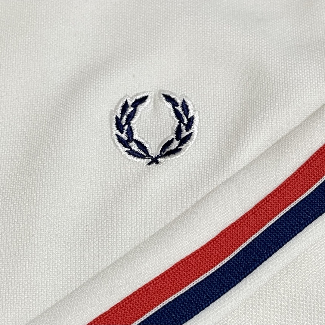 FRED PERRY - 80s美品】フレッドペリー刺繍トラックジャケット FRED PERRY - 80s美品】フレッドペリー刺繍トラックジャケット