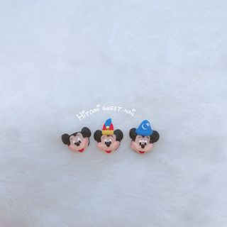 ディズニー(Disney)の3dミッキーネイルパーツ(デコパーツ)