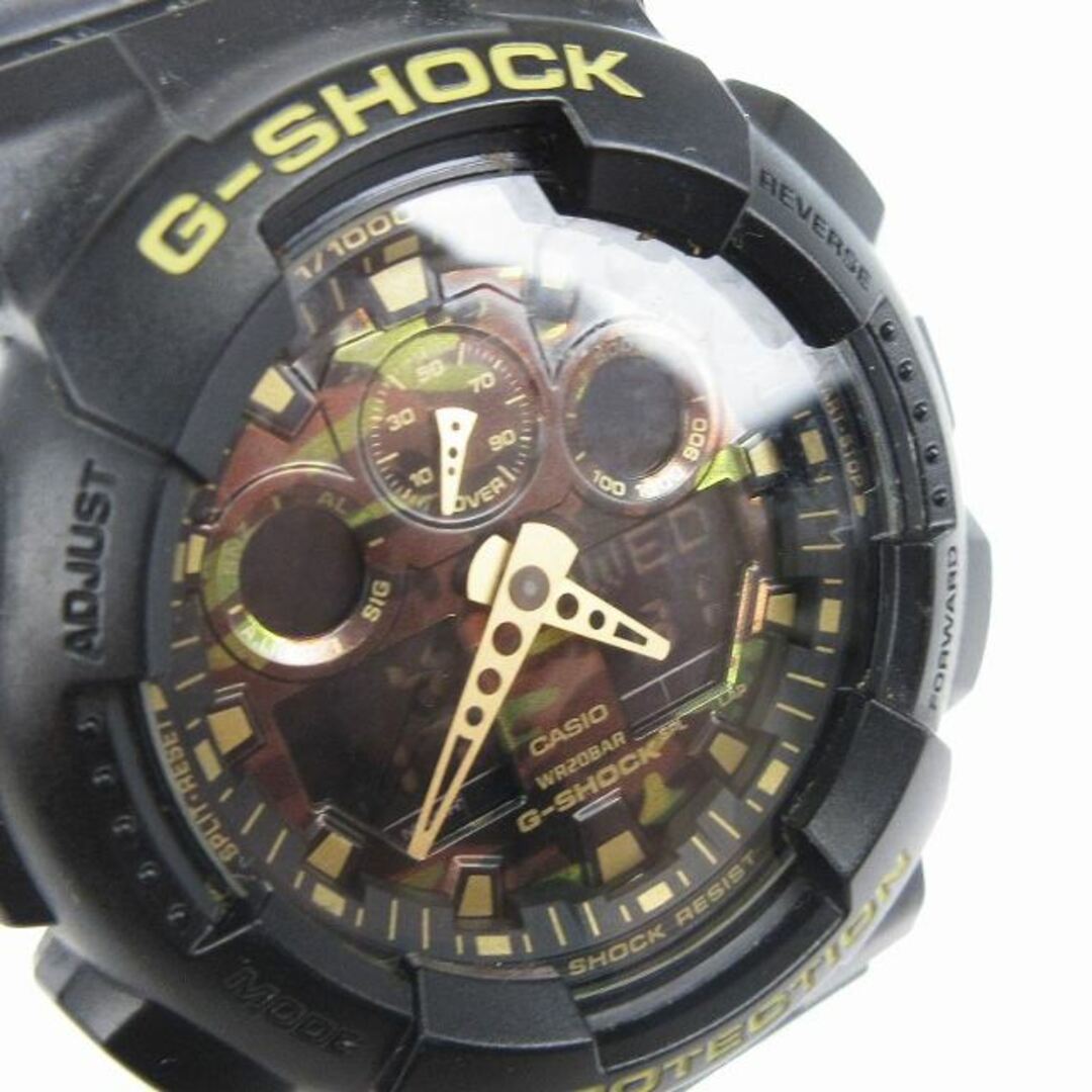G-SHOCK(ジーショック)のカシオジーショック 腕時計 アナデジ クオーツ ミリタリー 黒 ■SM1 メンズの時計(腕時計(アナログ))の商品写真