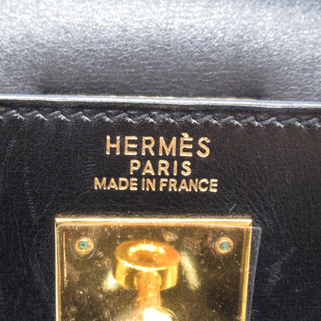 Hermes(エルメス)のエルメス ケリー32 ブラック ハンドバッグ 外縫い ハンドバッグ レディースのバッグ(ハンドバッグ)の商品写真