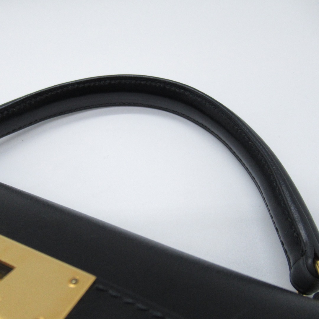 Hermes(エルメス)のエルメス ケリー32 ブラック ハンドバッグ 外縫い ハンドバッグ レディースのバッグ(ハンドバッグ)の商品写真