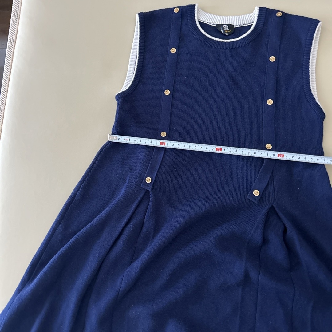 レトロワンピース　キッズサイズ キッズ/ベビー/マタニティのキッズ服女の子用(90cm~)(ワンピース)の商品写真