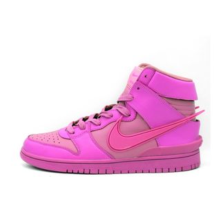 ナイキ(NIKE)のナイキ NIKE × アンブッシュ AMBUSH ■ 【 DUNK HIGH Pink CU7544 600 】 ダンク ハイ ピンク スニーカー　f21694(スニーカー)