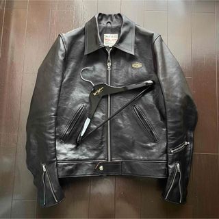 ルイスレザー(Lewis Leathers)の極美品 ルイスレザー 茶芯 ベジカウ コルセア(ライダースジャケット)