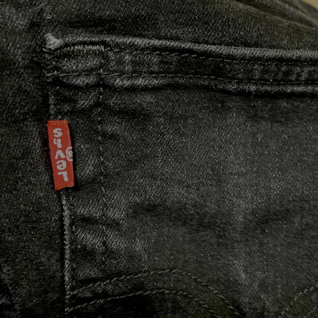 Levi's(リーバイス)のリーバイス510 ブラックデニム ジーンズ W34 スキニー ストレッチ c14 メンズのパンツ(デニム/ジーンズ)の商品写真