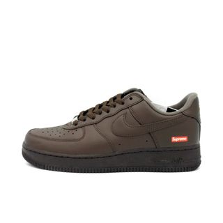 ナイキ(NIKE)のナイキ NIKE × シュプリーム Supreme ■ 23AW 【 AIR FORCE 1 LOW Baroque Brown CU9225 200 】 エア フォース 1 ロー バロック ブラウン スニーカー　f21706(スニーカー)