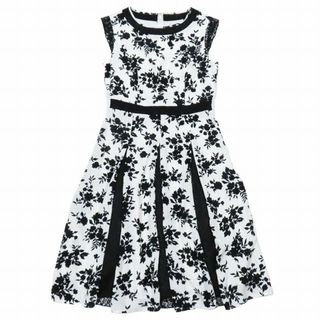 トッカ(TOCCA)の美品 19AW TOCCA SNOWFLAKE WALTZ MOONLIGHT(ひざ丈ワンピース)