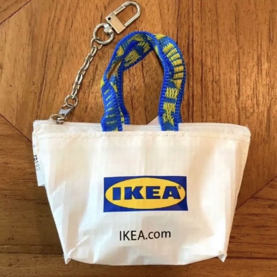 IKEA(イケア)のIKEA  クノーリグ  Sホワイト＆Ｓピンク  ミニバッグ  各1個 レディースのファッション小物(ポーチ)の商品写真