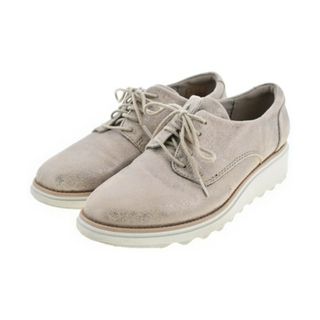 クラークス(Clarks)のclarks ビジネス・ドレスシューズ UK3 1/2(22cm位) ベージュ 【古着】【中古】(ローファー/革靴)