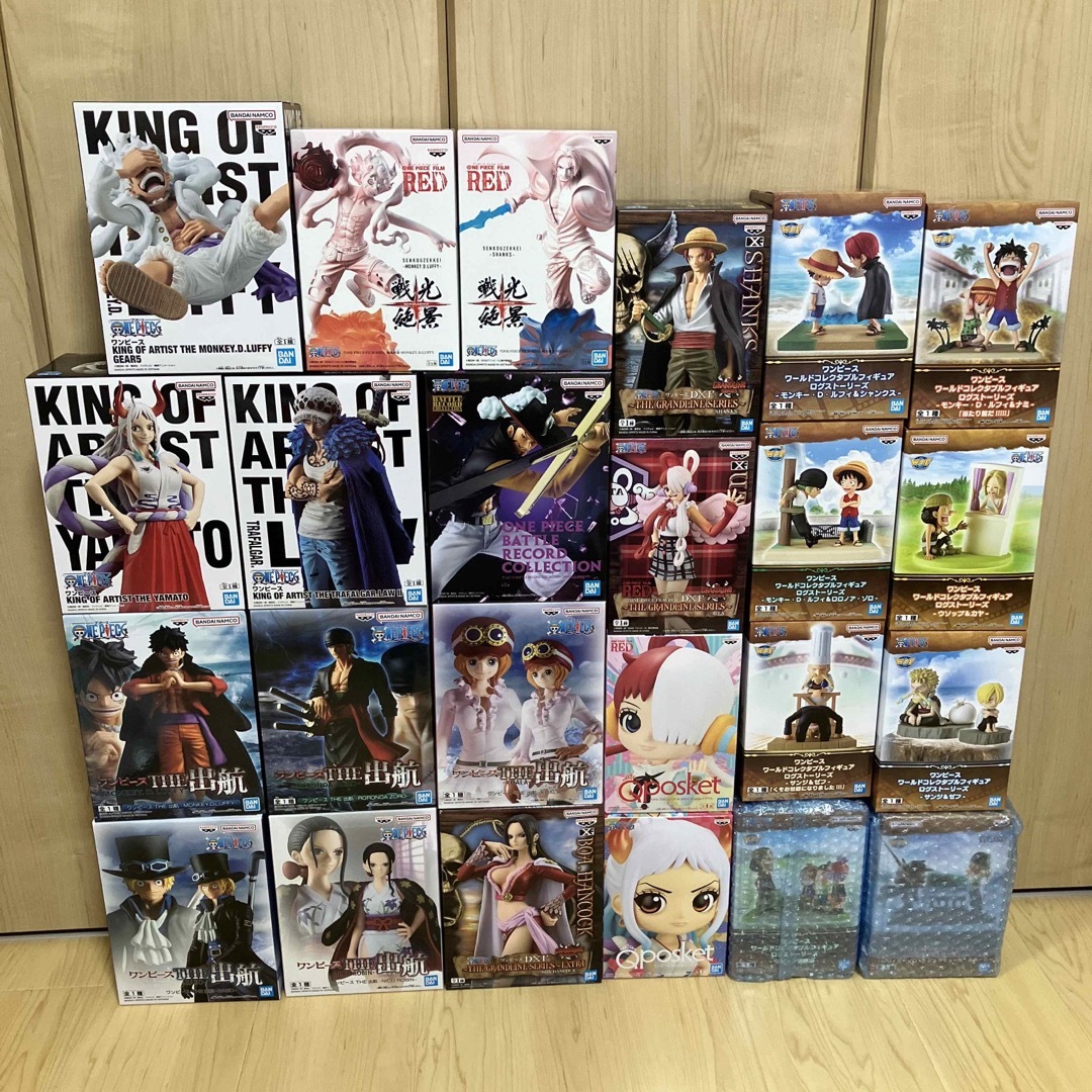 ONE PIECE(ワンピース)のワンピース　フィギュア　まとめ売り　ニカ　KING OF ARTIST 出航 エンタメ/ホビーのフィギュア(アニメ/ゲーム)の商品写真