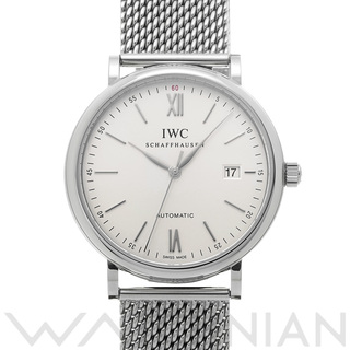 インターナショナルウォッチカンパニー(IWC)の中古 インターナショナルウォッチカンパニー IWC IW356505 シルバー メンズ 腕時計(腕時計(アナログ))