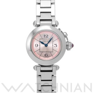 カルティエ(Cartier)の中古 カルティエ CARTIER W3140008 ピンク レディース 腕時計(腕時計)