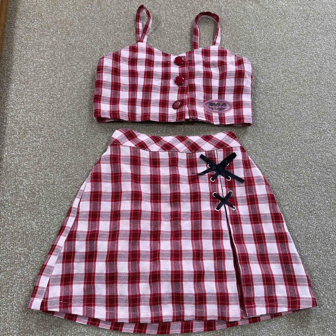 by LOVEiT(バイラビット)のバイラビット セットアップ キッズ/ベビー/マタニティのキッズ服女の子用(90cm~)(スカート)の商品写真