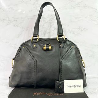 イヴサンローラン(Yves Saint Laurent)のイヴサンローラン YSL トートバッグ レザー ブラック 黒(トートバッグ)