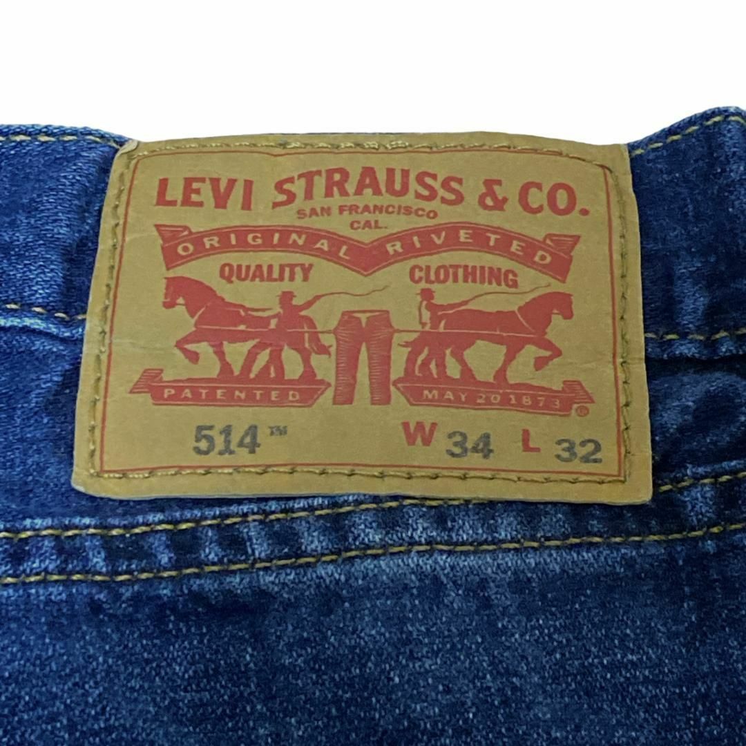 Levi's(リーバイス)のメキシコ製リーバイス514 デニム ジーンズ W34 ストレート c16 メンズのパンツ(デニム/ジーンズ)の商品写真