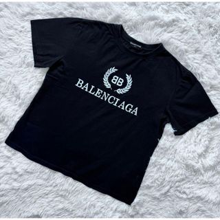 バレンシアガ(Balenciaga)の◆美品・オーバーサイズ◆ BALENCIAGA Tシャツ カットソー BBロゴ(Tシャツ/カットソー(半袖/袖なし))