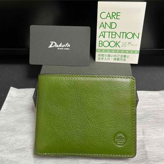 Dakota - 【新品】Dakota ダコタ　ブラックレーベル　二つ折り財布　本革　グリーン