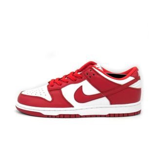 ナイキ(NIKE)のナイキ NIKE ■ 【 DUNK LOW SP UNIVERSITY RED CU1727 100 】 ダンク ロー ホワイト ユニバーシティレッド スニーカー　f21716(スニーカー)