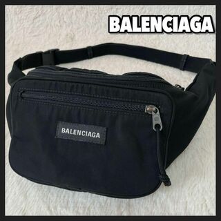 Balenciaga - BALENCIAGA ボディバッグ エクスプローラ 黒 ウエストポーチ 正規品