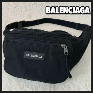 BALENCIAGA ボディバッグ エクスプローラ 黒 ウエストポーチ 正規品