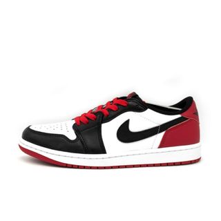 ナイキ(NIKE)のナイキ NIKE ■ 【 AIR JORDAN 1 RETRO LOW OG Black Toe CZ0790 106 】 エア ジョーダン 1 レトロ ロー OG ブラック トゥ スニーカー　f21717(スニーカー)