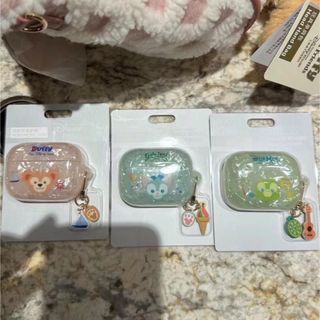 ディズニー(Disney)の上海ディズニーシー　オルメル ジェラトーニ　ダッフィー  イヤホンケースiPod(ヘッドフォン/イヤフォン)