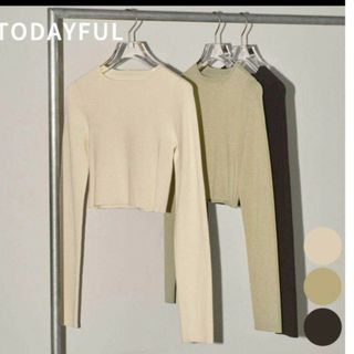 TODAYFUL - トゥデイフルクロップドスムーストップス