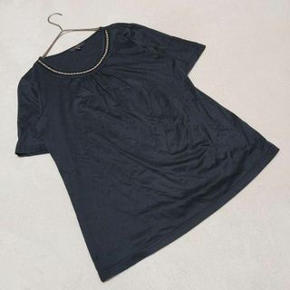 ダックス(DAKS)の【DAKS】ダックス（40）半袖Tシャツ ワンポイント ビーズ カジュアル(Tシャツ(半袖/袖なし))