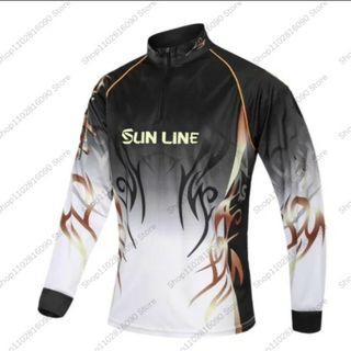 サンライン(SUNLINE)の新品　 SUNLINE サンライン フィッシングウェア サイズＬ　日焼け防止(ウエア)