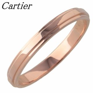 カルティエ(Cartier)のカルティエ ダムール ウェディング リング #54 幅2.5mm AU750PG 保証書(2019年) 新品仕上げ済 Cartier【16578】(リング(指輪))