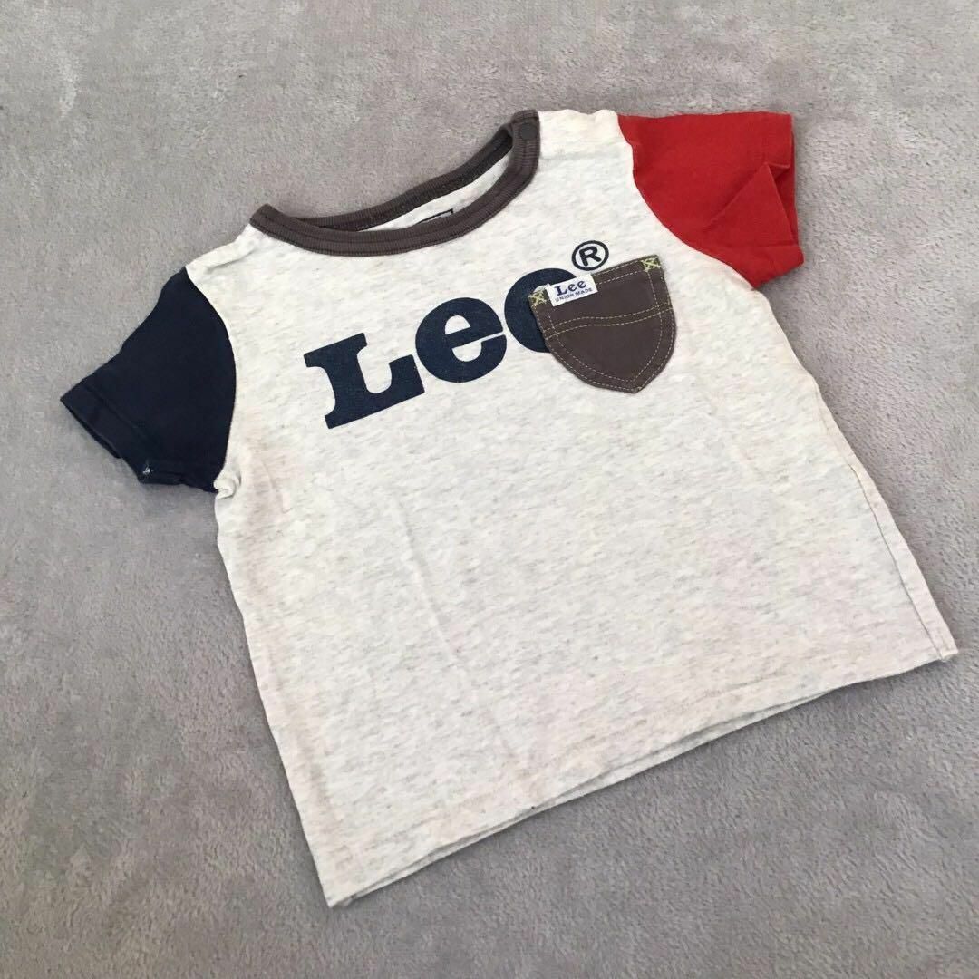 Lee(リー)の【Lee】リー(90) 女の子 男の子 ベビー キッズ 半袖Tシャツ トップス キッズ/ベビー/マタニティのベビー服(~85cm)(Ｔシャツ)の商品写真