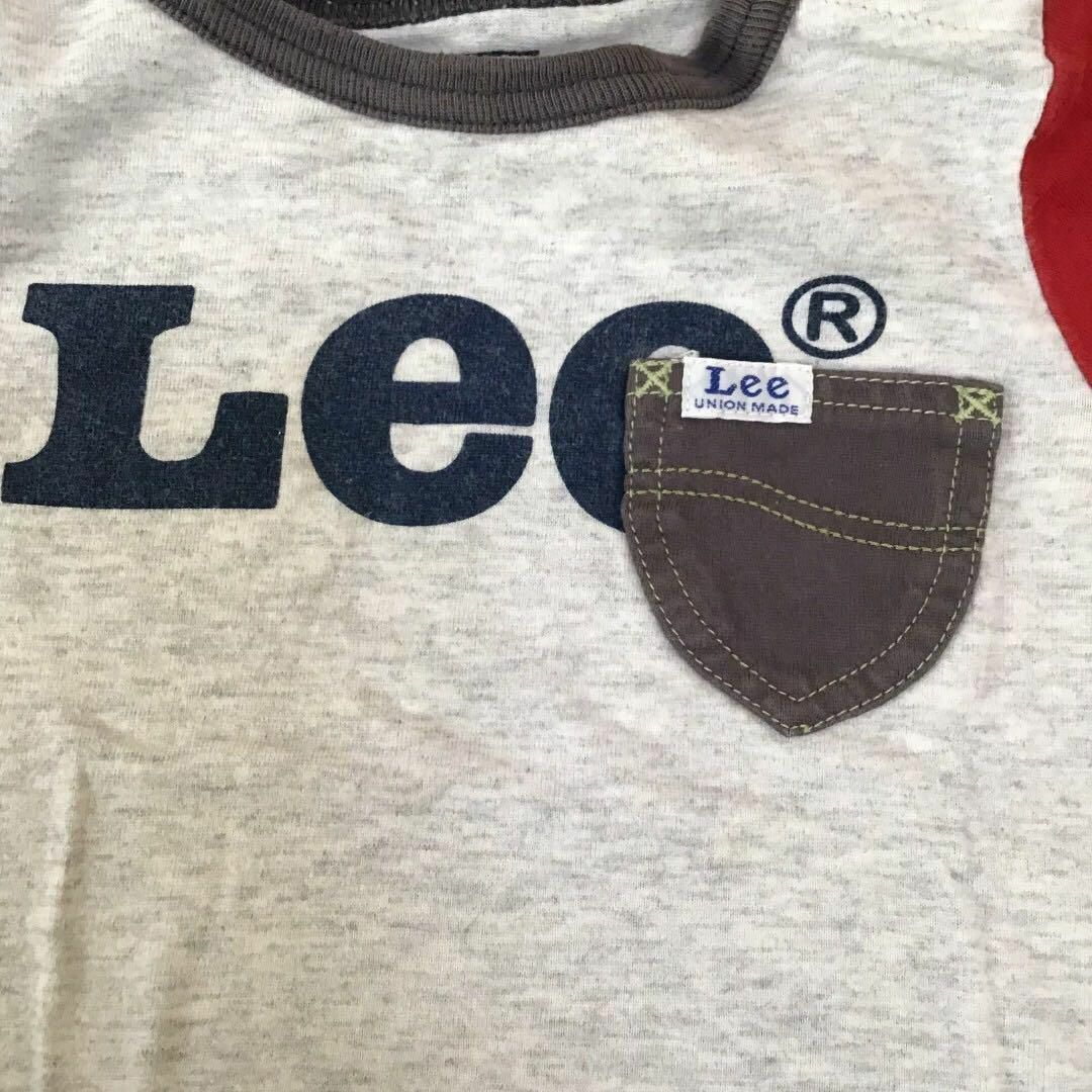 Lee(リー)の【Lee】リー(90) 女の子 男の子 ベビー キッズ 半袖Tシャツ トップス キッズ/ベビー/マタニティのベビー服(~85cm)(Ｔシャツ)の商品写真