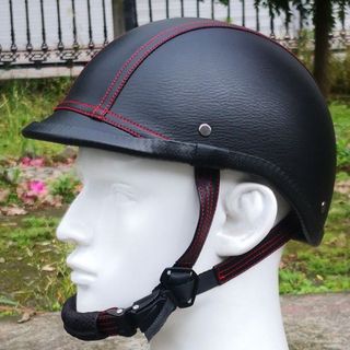 【翌日発送】半帽ヘルメットバイクヘルメット 夏用 ヘルメット ハーフヘルメット (ヘルメット/シールド)