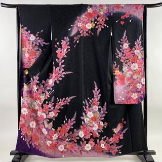 振袖 身丈160cm 裄丈65cm 正絹 美品 名品 【中古】(着物)